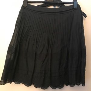 Black summer skirt. Ted Baker London. Size 2.